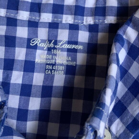 Ralph Lauren Jon Jon size 18 mo - Picture 2 of 3